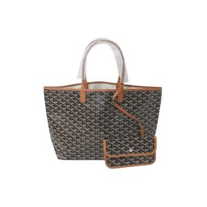 GOYARD Saint Louis tote bag brown leather